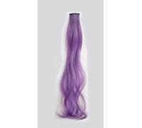 ZCSLD 50CM 5 Pezzi Pezzi di Capelli Colorati in Lino Oro/Blu Zaffiro per Donne Pezzi di Capelli Colorati per Donne Clip in Viaggi, Feste, Carnevale