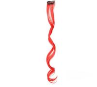 ZCSLD 50CM 5 Pezzi Pezzi di Capelli Colorati Rosa/Viola per Donna Pezzi di Capelli Colorati per Donna Clip in Feste di Viaggio Carnevale