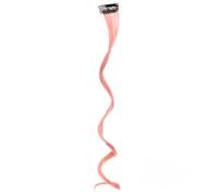 ZCSLD 50CM 5 Pezzi Pezzi di Capelli Colorati Rosa/Viola per Donna Pezzi di Capelli Colorati per Donna Clip in Feste di Viaggio Carnevale