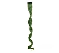 ZCSLD 50CM 5 Pezzi Pezzi di Capelli Colorati Rosa/Viola per Donna Pezzi di Capelli Colorati per Donna Clip in Feste di Viaggio Carnevale