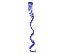 ZCSLD 50CM 5 Pezzi Pezzi di Capelli Colorati Rosa/Viola per Donna Pezzi di Capelli Colorati per Donna Clip in Feste di Viaggio Carnevale