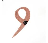 ZCSLD 60CM 5 pezzi sfumatura grigio nebbia blu pezzi di capelli colorati per le donne pezzi di capelli colorati per le donne clip in feste di viaggio carnevale