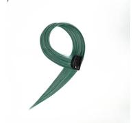 ZCSLD 60CM 5 pezzi sfumatura grigio nebbia blu pezzi di capelli colorati per le donne pezzi di capelli colorati per le donne clip in feste di viaggio carnevale