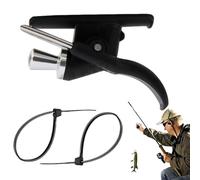 ZCSXK per Il grilletto della Pesca - Clip per Canna da Pesca per Esche | Morsetto per Canna da, grilletto con Pulsante per Pollice, Attrezzatura da da Surf per Protezione di Sicurezza per Le dit