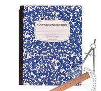 ZCSXK Quaderni a righe,25,9 X 18,3 Cm 100 Pagine Carta Spessa - Quaderno a Righe per la Programmazione,Per Una Scrittura Prendere Appunti Tenere Diario Scuola E Aula Ufficio E Lavoro