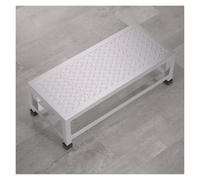 ZCXMNL Supporto per sfaldatura in acciaio inossidabile, stoccaggio monostrato, supporto per pavimento cucina per servizi alimentari commerciali, ristoranti, panetterie, negozi e garages(50x30x25cm)