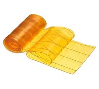 ZCXMNL Tenda in plastica per porta, striscia in PVC vinile, 2 m, larghezza 75-150 cm, antivento, per magazzino, centro commerciale, casa, frigorifero, congelatore (1,3 x 2,6 m)