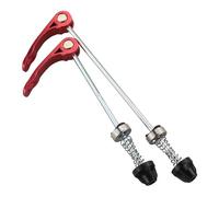 ZCYKJ Mozzo ruota anteriore e posteriore Spiedini a sgancio rapido Clip Bolt Leva Bike Asse a sgancio rapido Mozzo ruota bicicletta Spiedini anteriori e posteriori Clip Bolt Leva per bici da strada