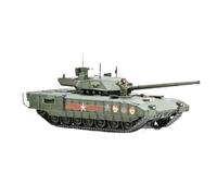 ZCYYUE Modelli in scala Kit Modello Di Carro Armato Da Parata Russo T14 Armata In Scala 1:72 Pressofusione Statica Da Collezione Per Hobbisti. Carri armati diecast