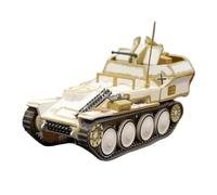 ZCYYUE Modelli in scala Kit Modello Di Carro Armato Panther 38 Della Difesa Aerea Tedesca In Scala 1:72 Pressofusione Statica Ornamento Da Collezione Carri armati diecast