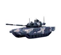 ZCYYUE Modelli in scala Kit Modello Di Carro Armato Russo T-14 Armata In Scala 1:72 Ornamenti Da Collezione Pressofusi Statici. Carri armati diecast