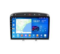 ZCZANT Android 11 Autoradio Lettore DVD Navigatore Touch GPS Navigazione Auto Radio Multimediale per Peugeot 408 308 308SW Unità principale da 9 pollici Supporta 4G WIFI Bluetooth Comandi al volante