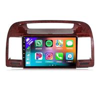 ZCZANT Autoradio Android 14 con navigazione GPS per Toyota Camry 2002-2006 9 pollici touchscreen FM RDS DAB+ Bluetooth Lettore multimediale con CarPlay Android Auto Telecamera di retromarcia