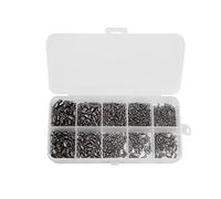 ZCZDHNA 500pcs Fishing Cylinder Swivels Stainless Steel | Double Rolling Ball Bearing for Saltwater/Freshwater/Trolling | Oxidation Defiant Line Connectors for Avoiding Snarls