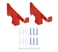 ZCZDHNA Chainsaw Wall Mount Rack | Heavy Duty Steel Hanger Holder for Garage/Workshop/Shed | 2 - Pack Storage Solution with 150LB Capacity | Compatible with Brand S 044/660 / 661