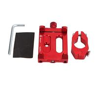 ZCZDHNA Cycling Phone Holder | Brand Adhesive Shockproof & Non - Skid Aluminum Alloy Mount | Cycling Phone Rack for Motorcycles/Cycling/Commuting | Secure Grip, Easy Installation (Red)