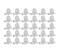 ZCZDHNA Drip Irrigation Emitters 30Pcs | Detachable Drip Control Device for Greenhouse Cooling & Atomization | Garden Watering System Tool for Vegetables/Flowers/Orchards