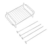 ZCZDHNA Griglia per friggitrice a Doppio Strato in Acciaio Inossidabile per friggitrice a Doppio cestello Food 8QT