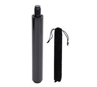 ZCZDHNA Pool Cue Extension 8 inch | Carbon Fiber Billiard Cue End Extension for Enhanced Reach & Control | Quick Install Accessory for Practice/Tournament Play