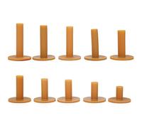 ZCZDHNA Rubber Tees 10 Pack | Resilient Sports Trainer Aid with Auto - Rebound | Flexible Tee Holder for Driving Range/Backyard Practice | Sports Accessories for Men & Women