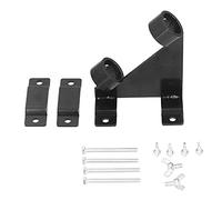 ZCZDHNA Stainless Steel Flag Pole Holder | 45° Adjustable Mounting Bracket for Porch/Yard/Terrace | Weatherproof Flagpole Clip with Hardware Kit