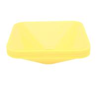 ZCZDHNA Training Cones 10PCS | Bright Color Sports Cones for Football/Basketball/Quickness | Stackable & Sturdy PE Markers for Field & Court (Yellow)
