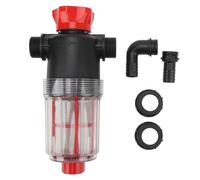 ZCZDHNA Water Pump Strainer Screen | 60 Mesh Stainless Steel Mesh for High Flow Protection | Transparent Sediment Screen for Garden Pumps/Irrigation Systems (19mm Interface (G3/4 Pipe))