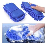 ZCZMAD 2pcs Spugna di Pulizia per autolavaggio,Compatibile con Tesla Model 3/Model Y/Model S/Model X, ricambi Auto