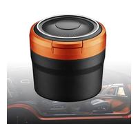 ZCZMAD Posacenere Auto per Audi A4 B8 8K Allroad A4 B9 Avant A4 B9 allroad A5 B8 8T, Antiodore Portacenere Staccabile Auto Interni Accessories Portatile Portacenere Facile Pulire,C/Orange