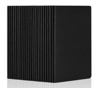 ZCZN-Quaderno Appunti a Righe, Copertina Morbida in Carta Kraft Nera