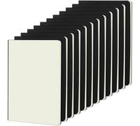 ZCZN-Quaderno Appunti， Copertina Morbida in Carta Kraft Nera, Formato A5