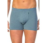 zd ZERO DEFECTS Boxer 'Heracles Soya Fly Front Boxer' blu denim Uomo zd ZERO DEFECTS S
