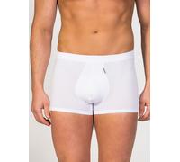 Boxer da uomo, in cotone egiziano, modello Shorty, ZD, colori e taglie disponibili dalla S alla 2XL bianco XX-Large
