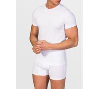 zd ZERO DEFECTS Maglietta intima 'Crew-neck T-shirt Egiptian cotton' bianco Uomo zd ZERO DEFECTS XXL-XXXL