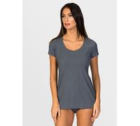 zd ZERO DEFECTS Maglietta intima 'Hera Short-sleeve Soy fiber' grigio scuro Donna zd ZERO DEFECTS SxA