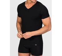 zd ZERO DEFECTS Maglietta intima 'V-Neck T-Shirt Egiptian Cotton' nero Uomo zd ZERO DEFECTS L-XL