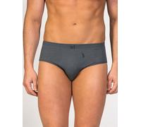 zd ZERO DEFECTS Slip 'Mini Egyptian cotton' grigio scuro Uomo zd ZERO DEFECTS M