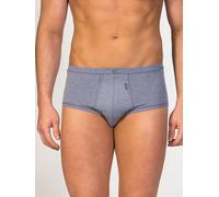 zd ZERO DEFECTS Slip 'Senior Fly Front Brief' blu denim Uomo zd ZERO DEFECTS XXL