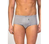 zd ZERO DEFECTS Slip 'Senior Fly Front Brief' grigio Uomo zd ZERO DEFECTS XXXL