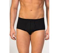 zd ZERO DEFECTS Slip 'Senior Prinstriped Fly Front Brief' nero Uomo zd ZERO DEFECTS XXXL
