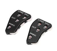 ZDAGELD ABS Baseball Umpire Clicker, Contatore A 4 Quadranti per Registrare Palle, Colpi E Inning nelle Partite di Baseball, Contatore Punteggio per Monitorare I Conteggi delle Partite (2 Pezzi)