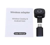 ZDAGELD Adattatore Wireless per, Trasforma il Tuo Cavo in Wireless, Adatto per IOS 10 Superiore, Auto 11.0 Superiore a BT, con, Adattatore Compatibile per Auto