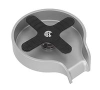 ZDAGELD Lavavetri Automatico Ad Alta Pressione con Sciacquatrice per Bicchieri, Detergente per Tazze per Lavello, Lavabicchieri per Lavello per Accessori da da Bar (Argento)