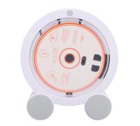 ZDAGELD Lettore CD Portatile con Doppi Altoparlanti HiFi, 5.3, USB, AUX, FM, Timer, Schermo LED per la Casa (Colore del legno)