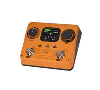 ZDAGELD Pedale Effetti per Chitarra Drum Machine Looper, Registrazione Stereo da 300 Minuti 220 Pattern Ritmici Tecnologia Time Stretch, con Jack per Cuffie per Esercitarsi con (Spina europea)