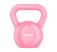 ZDAGELD Pesi Kettlebell per Palestra in Casa, Corpo in PE Integrato per un Allenamento Silenzioso della Forza, Pesi Ergonomici Anti-crepa per Squat, Altalene e Allenamento per Tutto il (Rosa 10