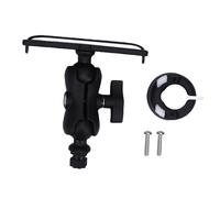 ZDAGELD Supporto per Ecoscandaglio, Sfera Girevole a 360 Gradi, Cinturino Regolabile, Base Rotonda in Nylon PVC e Acciaio Inossidabile per Fotocamera Sportiva da kayak. (RFFMWCB-0827)