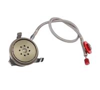 ZDAGELD Testa del Bruciatore Ad Alta Pressione da 3200 W per Esterni, Accessorio per Fornello da Campeggio Portatile con Design Pieghevole, Bollitura Facile, Controllo del Fuoco