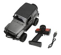 ZDAGELD Veicolo su Strada RC a Larga Scala, 260 Motori da 2,4 GHz 4wd Silver Grey RC con Luci a LED, Adatte a Strade Robuste Interne Ed Esterne Che Conquistano le Strade e gli Ostacoli (Nessun