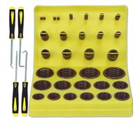 ZDBB 386 PCS Metric FKM O Anello Kit 30 Dimensioni Fluorocarbon Oring Assortment Set per Motori Automobili Cilindri Idraulici Sanitari Raccordi Assorted Chemical Di più